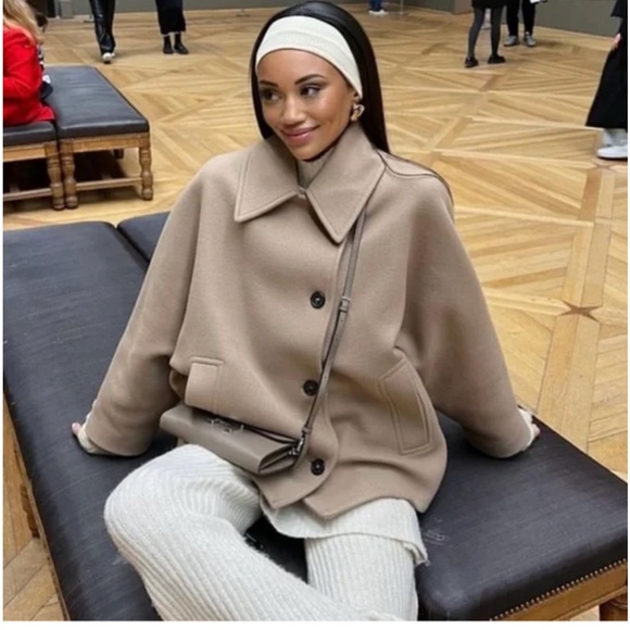 Oversized coat Bloggers Favorite Zara lookalike nwt - Picture 8 of 12